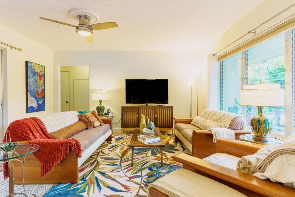 Beautiful Glam Mid-Century 1 Block From Sarasota Bay With Firepit Villa Eksteriør billede